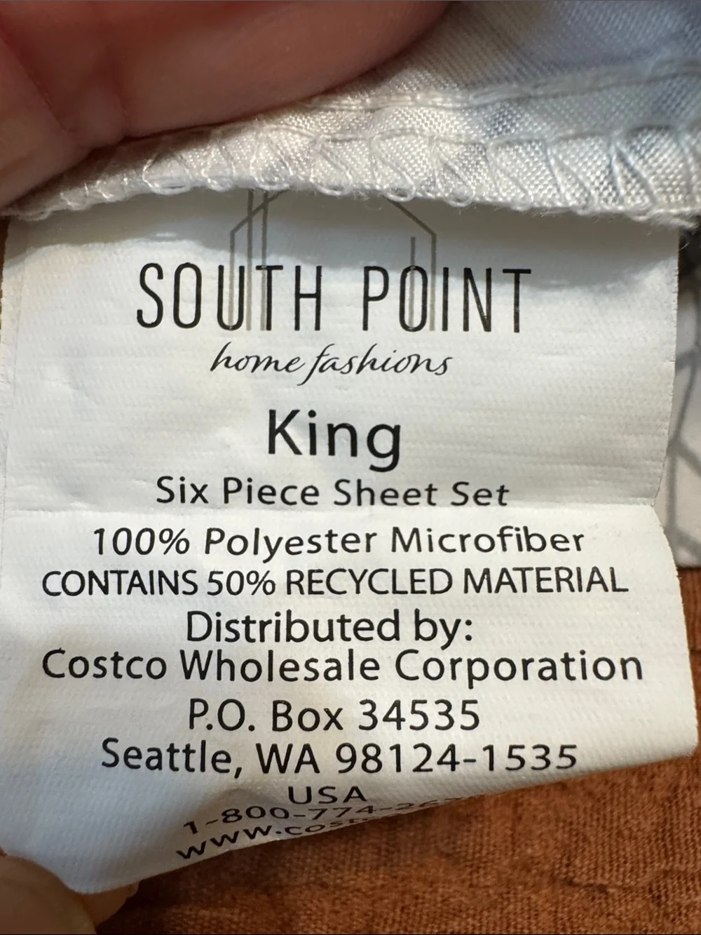 Charisma King Sheet Set in White with Gray Chevron Pattern